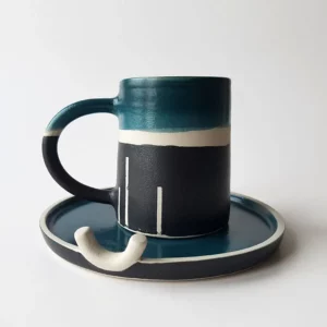 Tasse haute et sous tasse