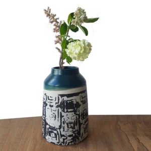 Vase bleu